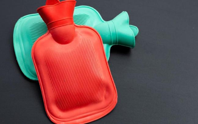 Bolsas de agua para aplicar frío o calor en la zona.