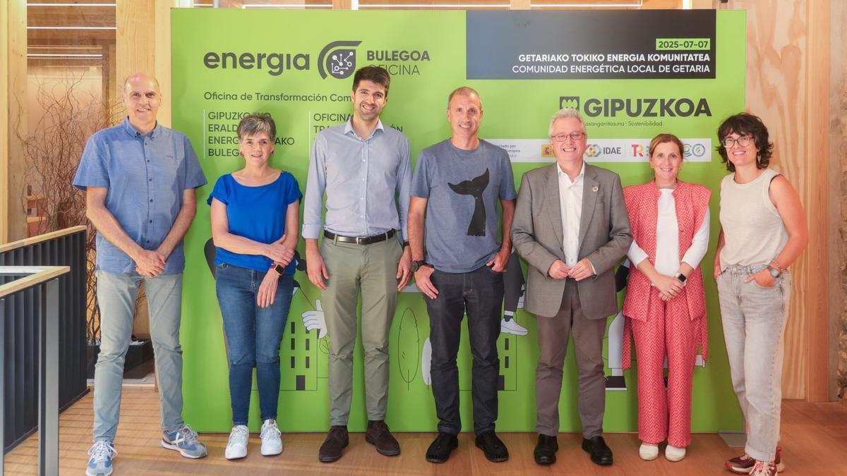 Presentación de Getaria TEK en el Palacio de Zarautz de Getaria.