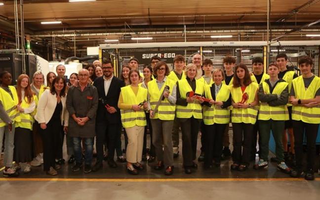 La visita tenía lugar este viernes en la empresa de Abadiño