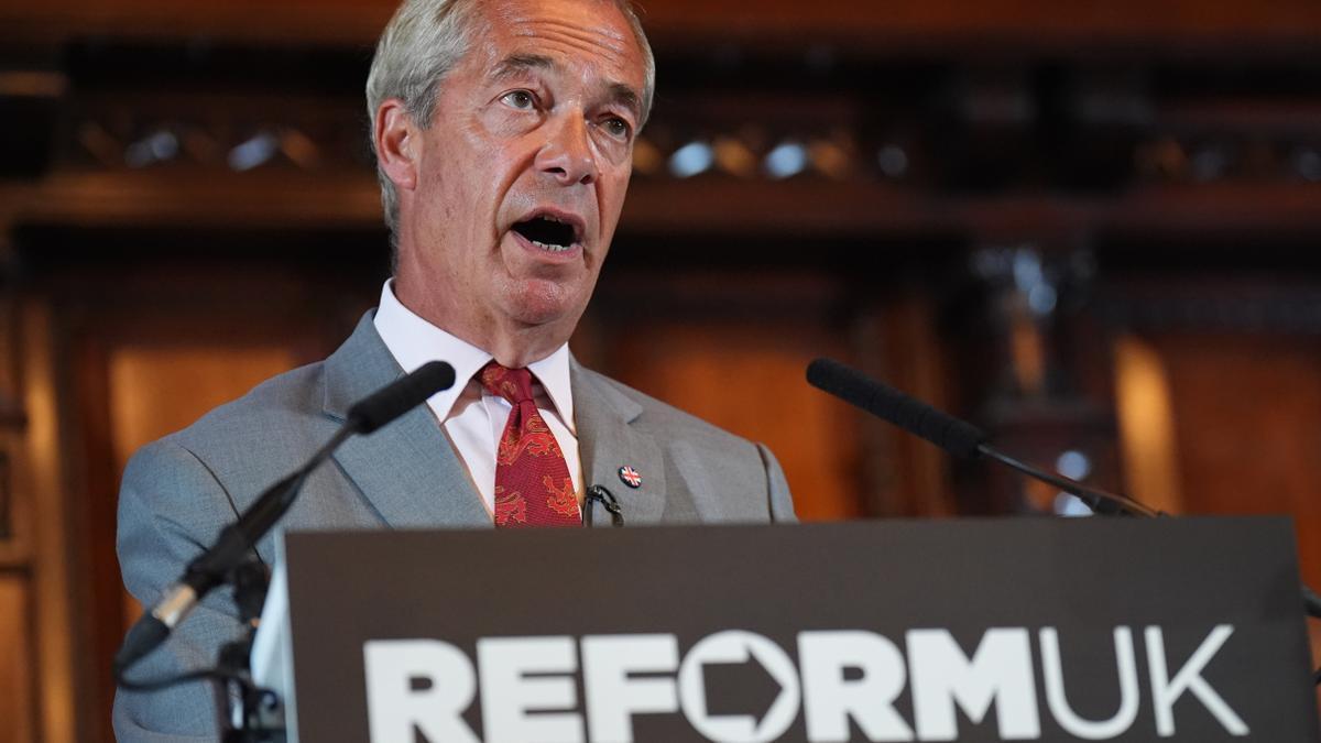 Nigel Farage, en una imagen de archivo.