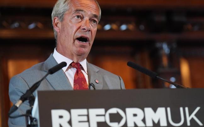 Nigel Farage, en una imagen de archivo.