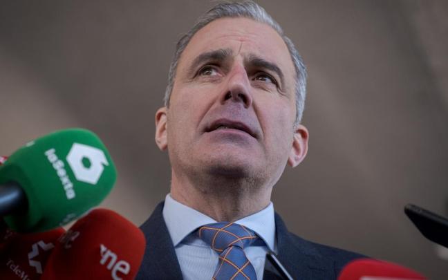 El portavoz de VOX en el Ayuntamiento de Madrid, Javier Ortega Smith.