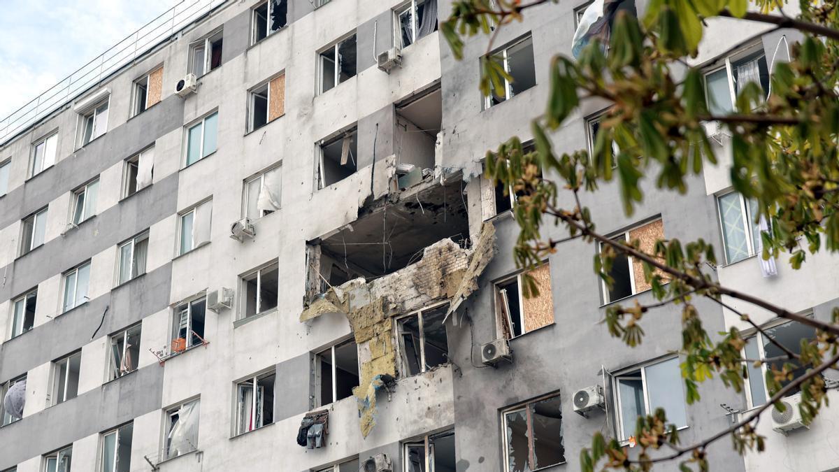 Imagen de archivo de un ataque de Rusia a la región ucraniana de Odesa