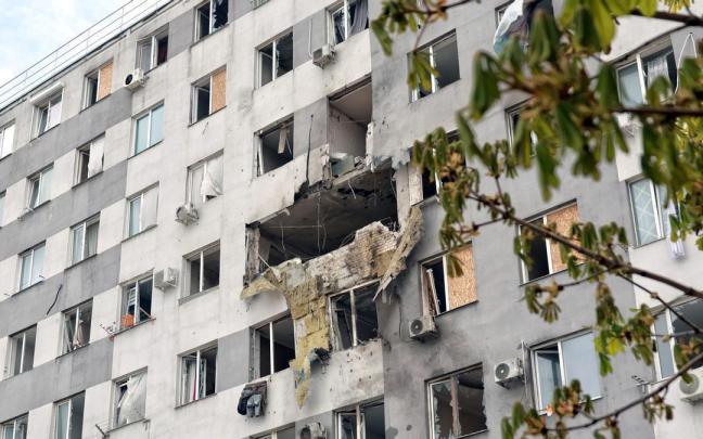 Imagen de archivo de un ataque de Rusia a la región ucraniana de Odesa