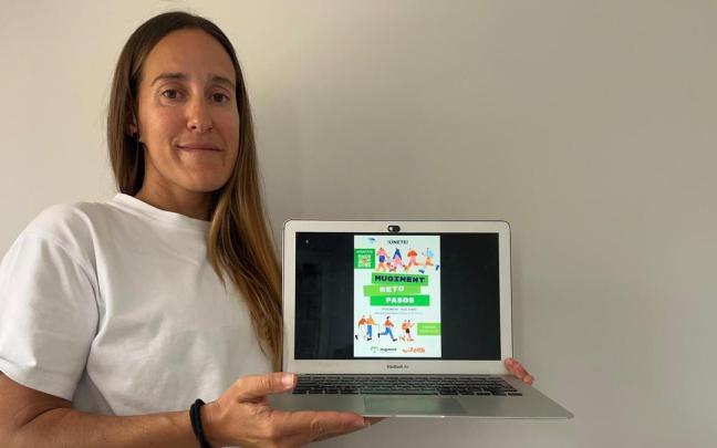 Dalda Baraizarra, compañera de la secretaría técnica de Mugiment
