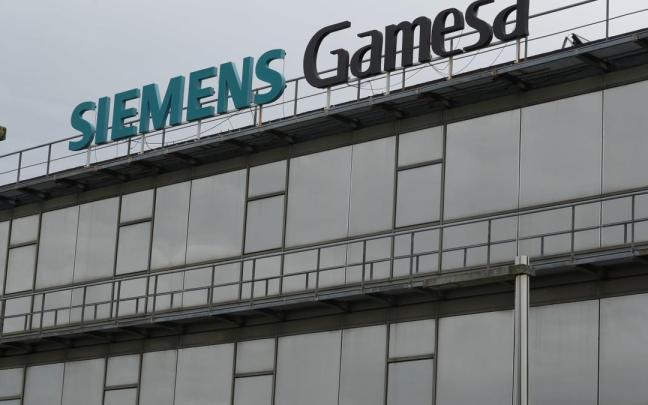 Fachada del edificio de Siemens Gamesa.