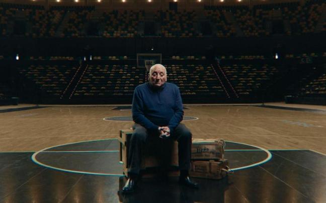 Uno de los mineros de Bilbao participa en el documental.