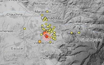 Terremoto superficial de magnitud 2,9 mbLg con epicentro en Ogíjares.