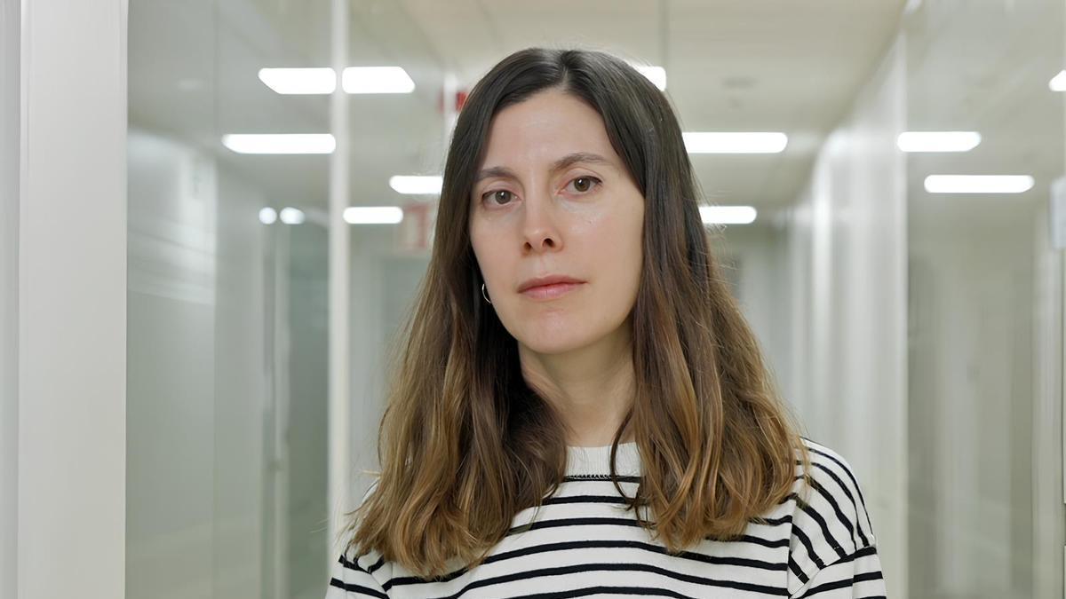 La investigadora de CIC bioGUNE June Ereño-Orbea, galardonada por su trabajo en glicoinmunología.