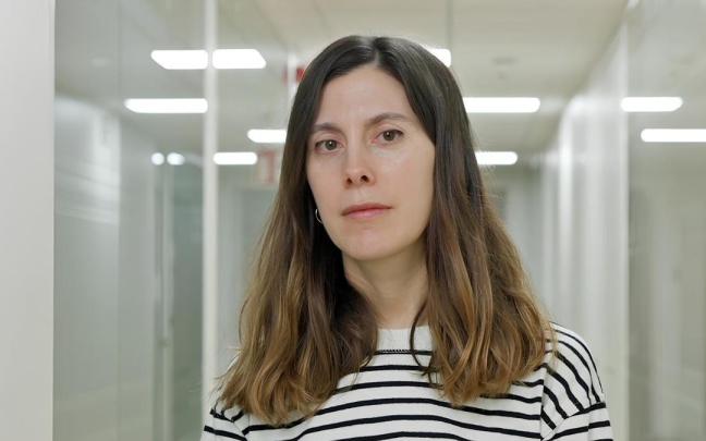 La investigadora de CIC bioGUNE June Ereño-Orbea, galardonada por su trabajo en glicoinmunología.