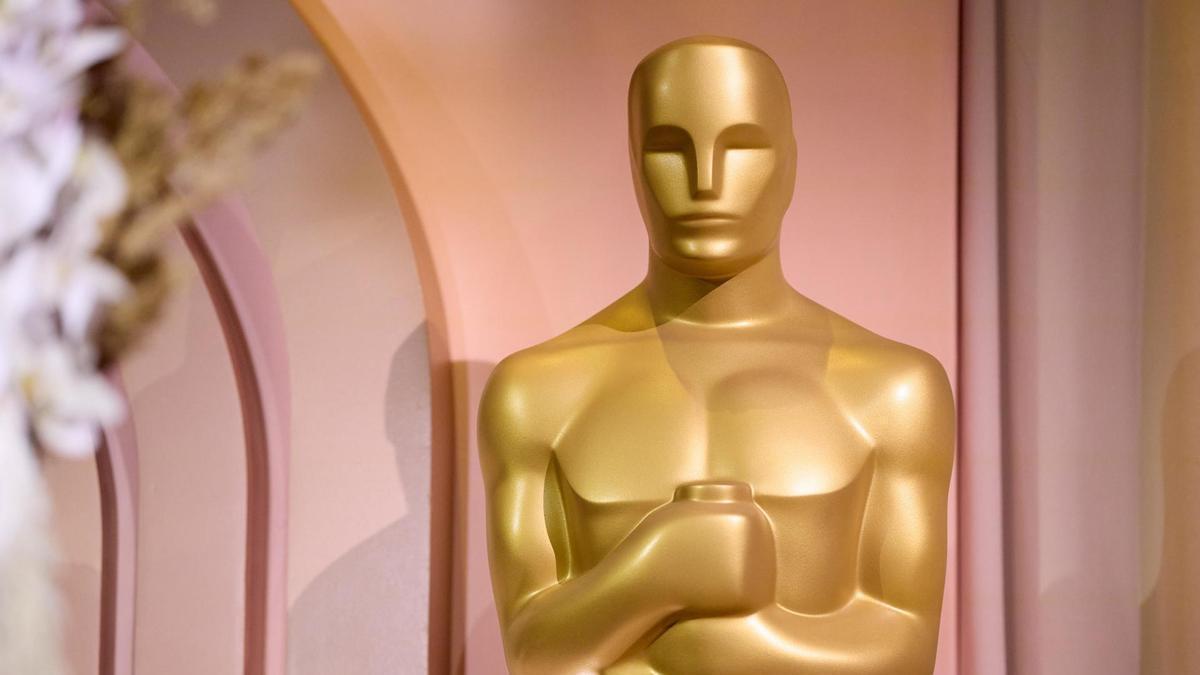 Todo listo en el Teatro Dolby de Los Ángeles para los Oscars 2024.