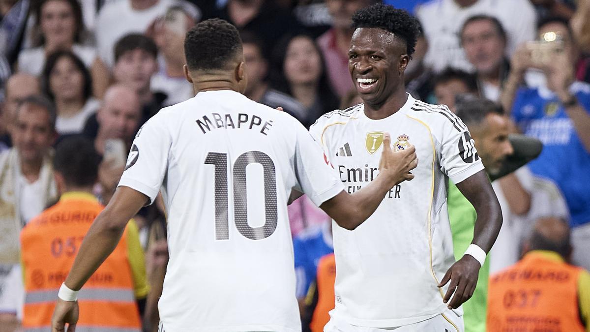 Vinicius se encuentra en Brasil, con la selección.