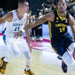 Melwin Pantzar, con la selección de Suecia.