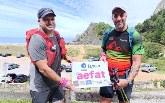 Reto solidario: Gonzalo Pérez afronta la primera etapa entre Santiago y Arzúa