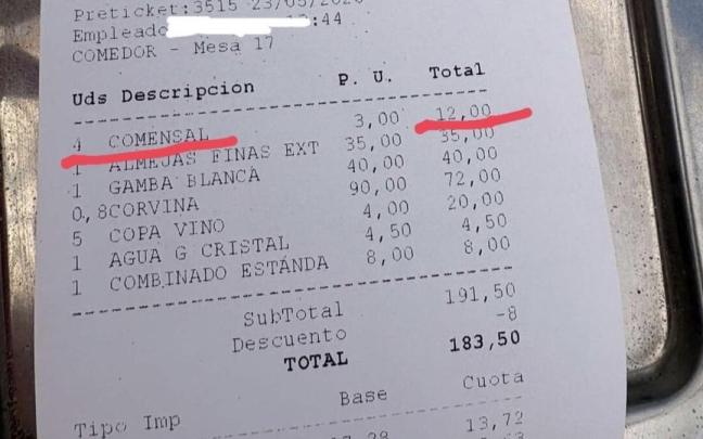 Increíble polémica por el cobro de un suplemento en un restaurante a una mesa con dos bebés