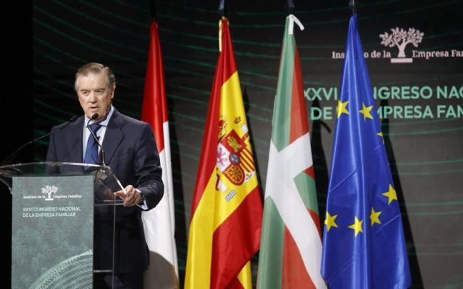 El presidente del Instituto de la Empresa Familiar, Andrés Sendagorta.