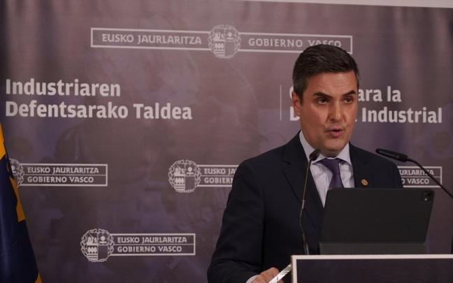 El consejero de Industria, Transición Energética y Sostenibilidad del Gobierno vasco, Mikel Jauregi. / Borja Guerrero El consejero de Industria, Transición Energética y Sostenibilidad del Gobierno vasco, Mikel Jauregi.