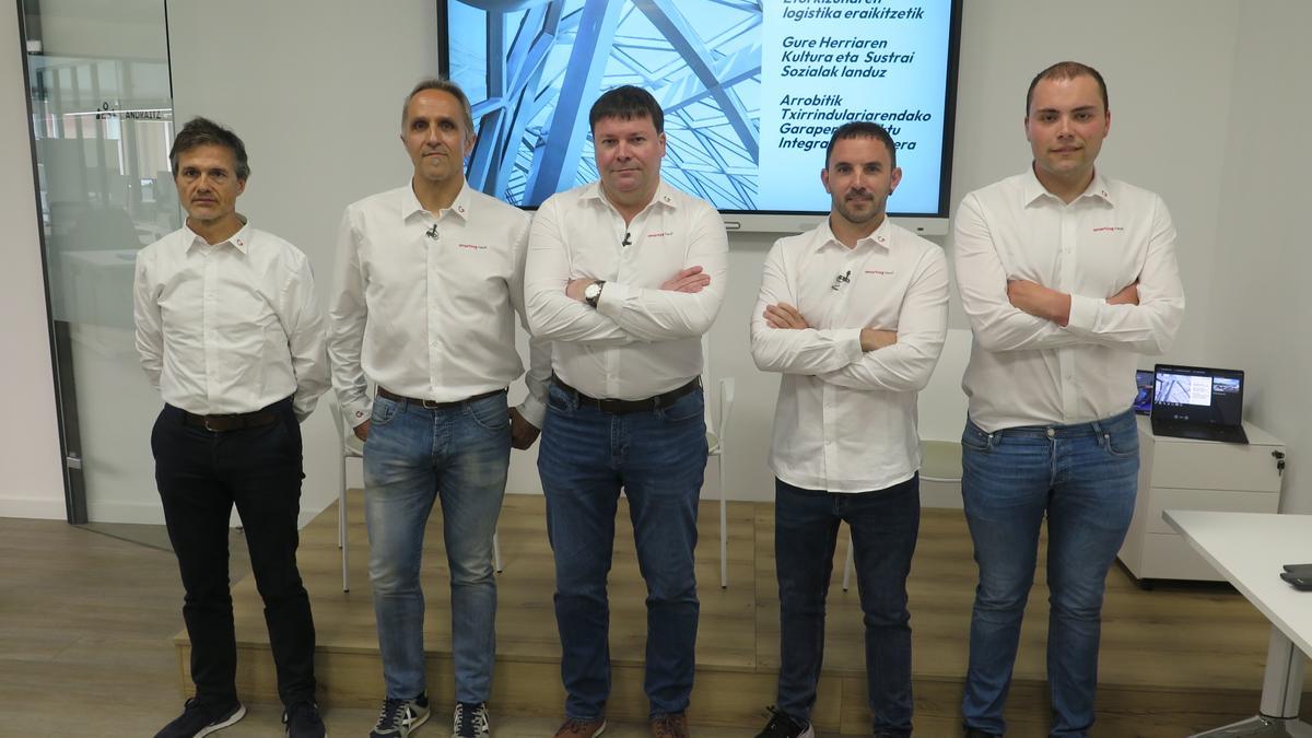 Los responsables del proyecto.
