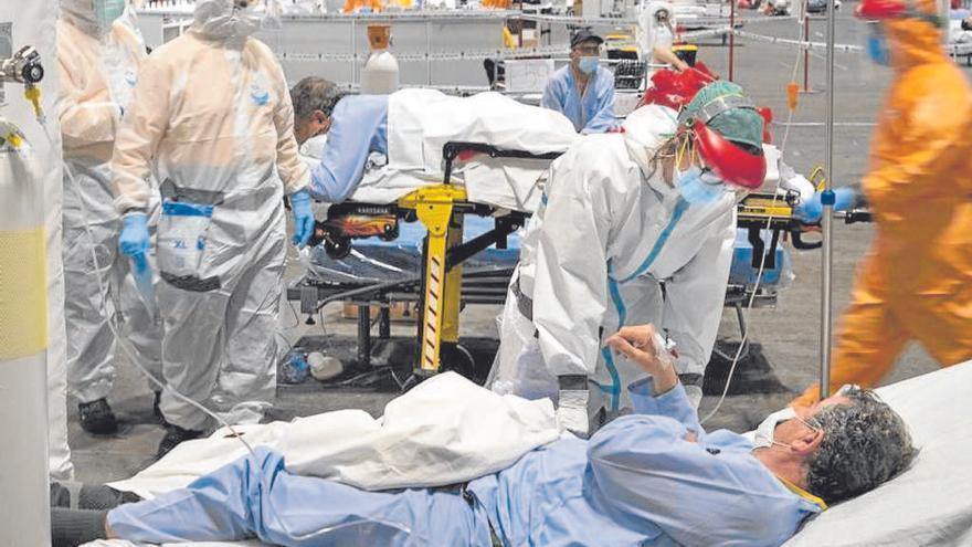 Imagen de la pandemia del covid-19.