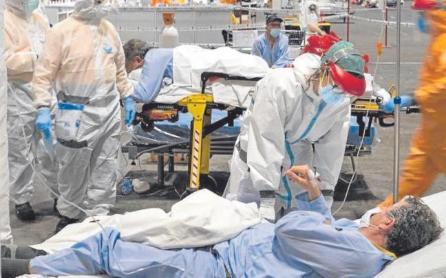 Imagen de la pandemia del covid-19.