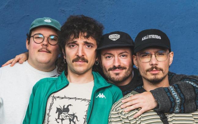 El cuarteto donostiarra Comic Sans.