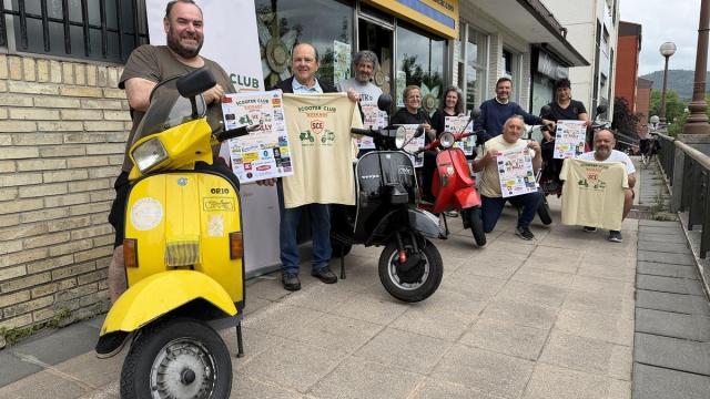 Presentación del Rally Scooter Club Euskadi.