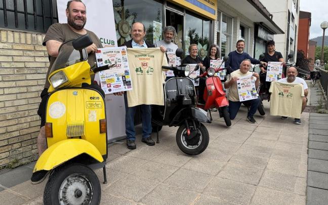 Presentación del Rally Scooter Club Euskadi.