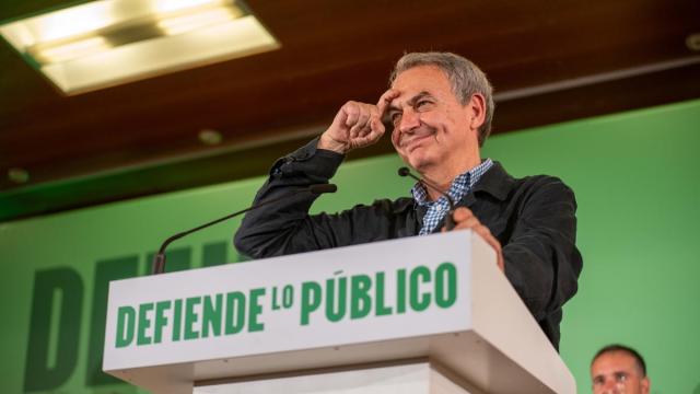 José Luis Rodríguez Zapatero, en un acto público en Jaén.