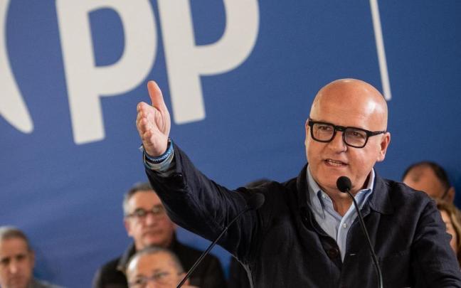 El presidente de PP de Ourense, Manuel Baltar.