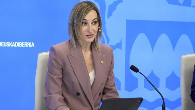 La portavoz del Gobierno Vasco, María Ubarretxena