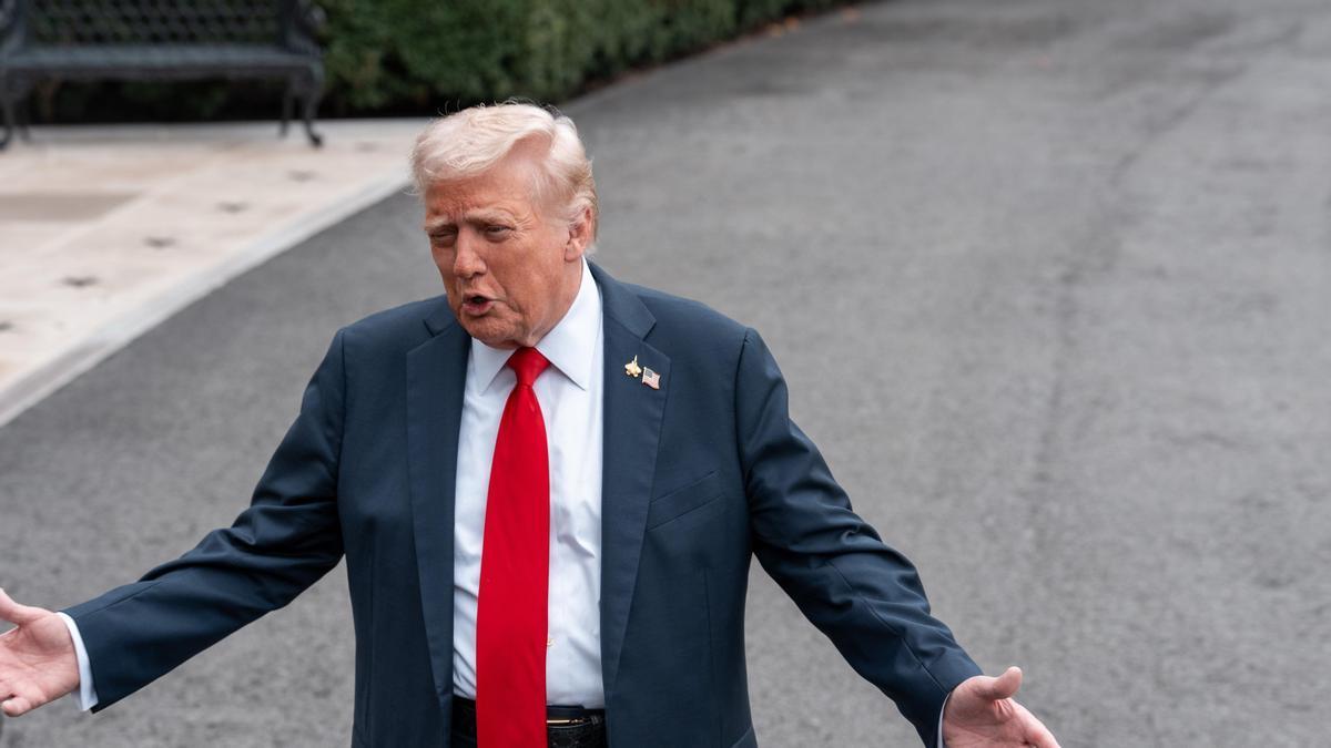 El presidente de Estados Unidos, Donald Trump