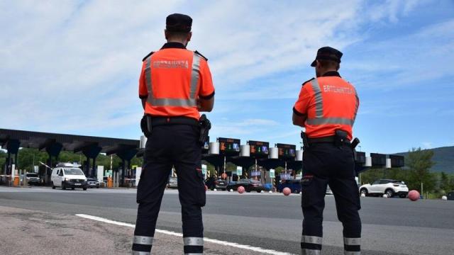 Control de la Ertzaintza.