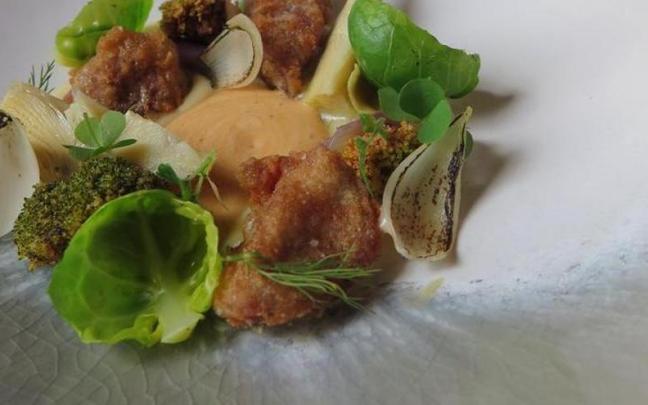 Una propuesta del restaurante Karmiñe.