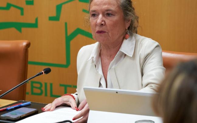 La consejera Sagardui contestó a preguntas de la oposición sobre los PAC