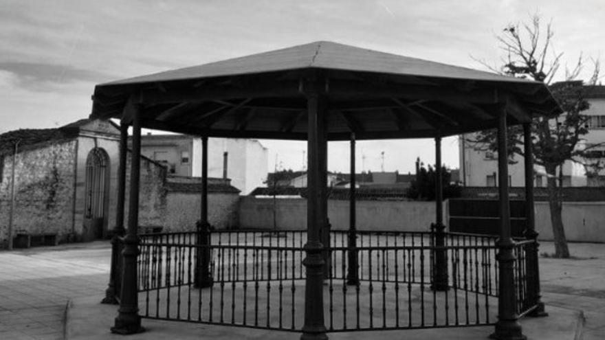 Kiosko de la memoria en Oion