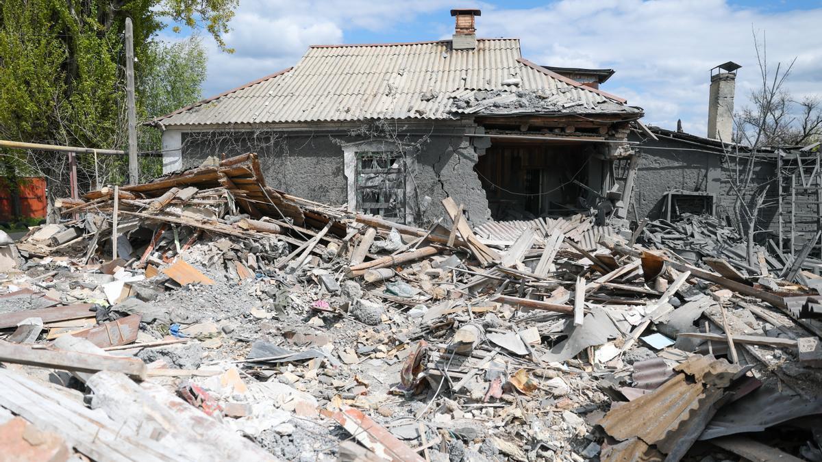 Un ataque en Donetsk producido la víspera.