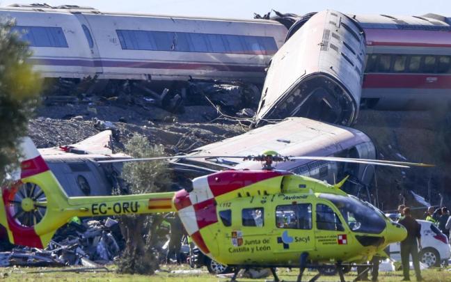 Las imágenes del accidente ferroviario en Toledo
