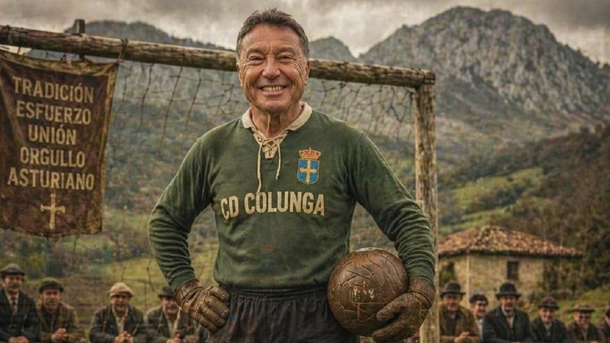 El portero Ángel Mateos.