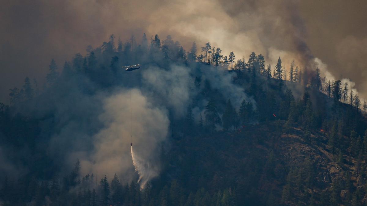 Incendio en Canadá.