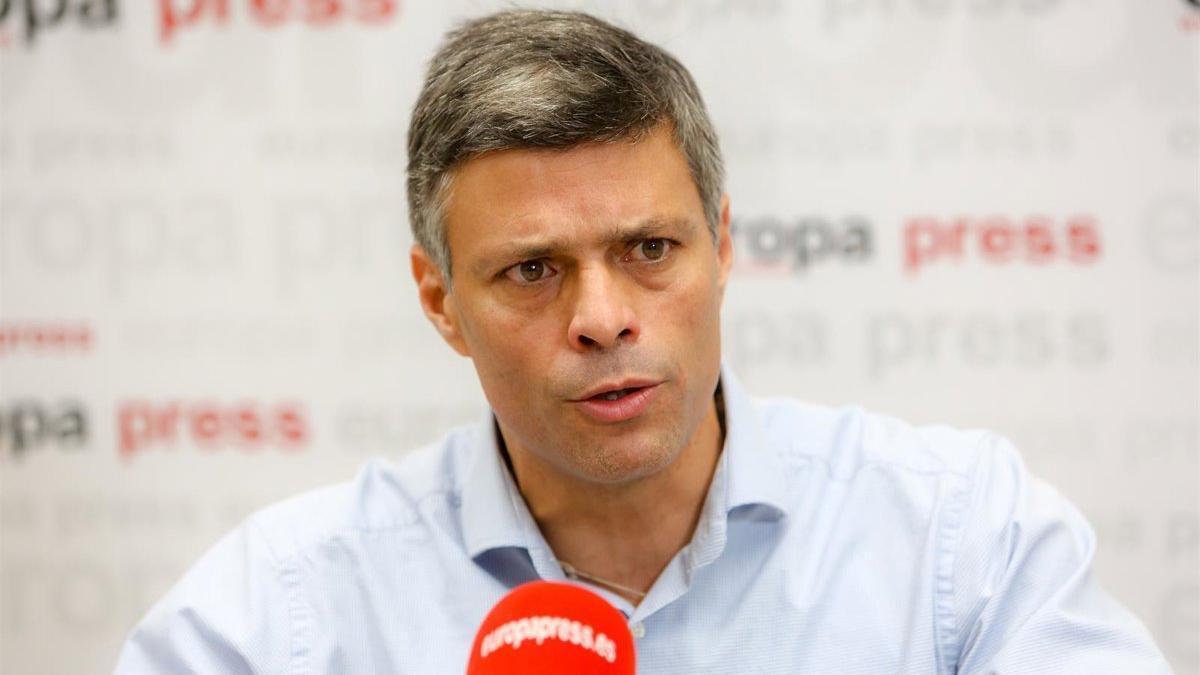 El opositor venezolano Leopoldo López