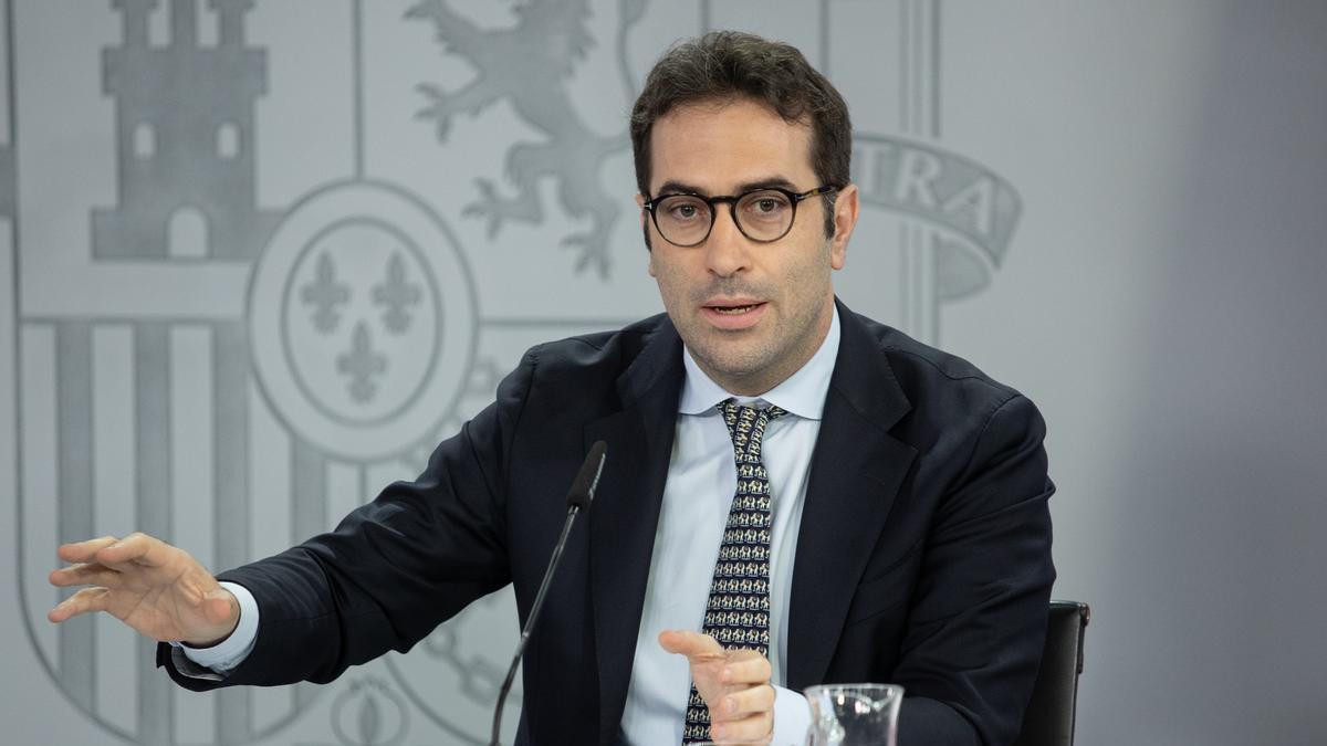 El ministro de Economía, Comercio y Empresa, Carlos Cuerpo