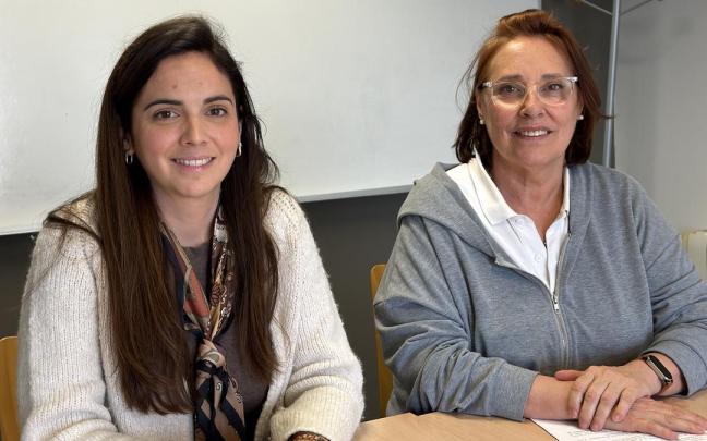 Izaskun Rodríguez y Lourdes Acevedo.