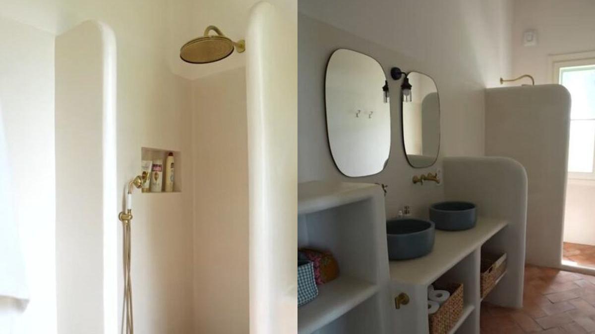 Baños de María Pombo en su nueva casa en Galizano, Cantabria