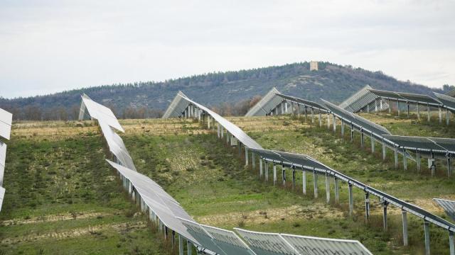 Placas solares del polígono de Arasur