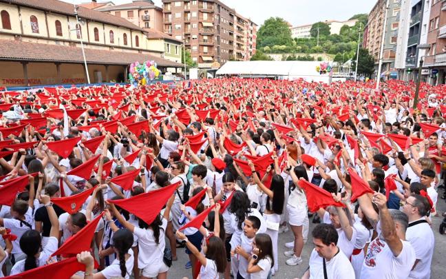 Imagen de archivo del inicio de San Fermín en Pasai Antxo / Arnaitz Rubio