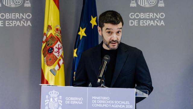 El ministro de Derechos Sociales, Consumo y Agenda 2030, Pablo Bustinduy.