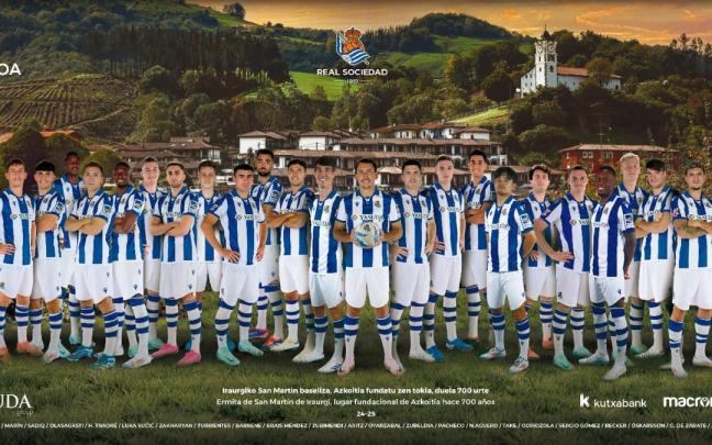 El póster del primer equipo masculino 2024-25. / R.S.