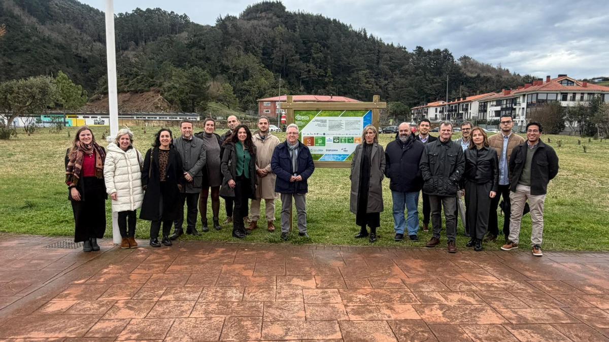 Presentación del refugio climático de Orio.