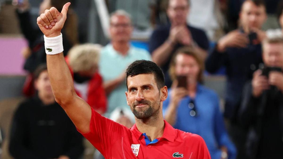 Djokovic intimida y espera a Nadal