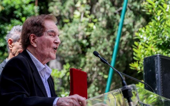 El integrante del Dúo Dinámico, Manuel de la Calva